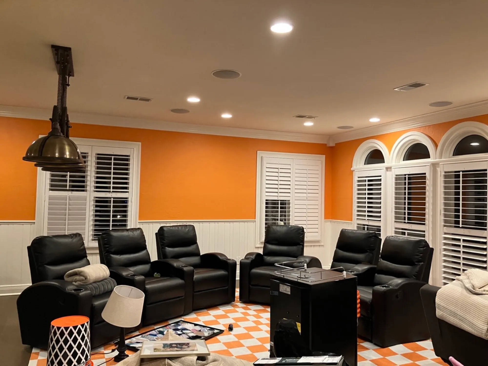 Freshly painted interior living room, Spring Hill TN